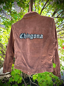 Chingona Mariposa Rosas Jacket