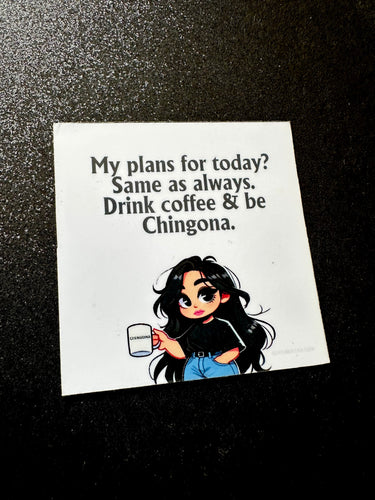 Mija - My plans for today Sticker