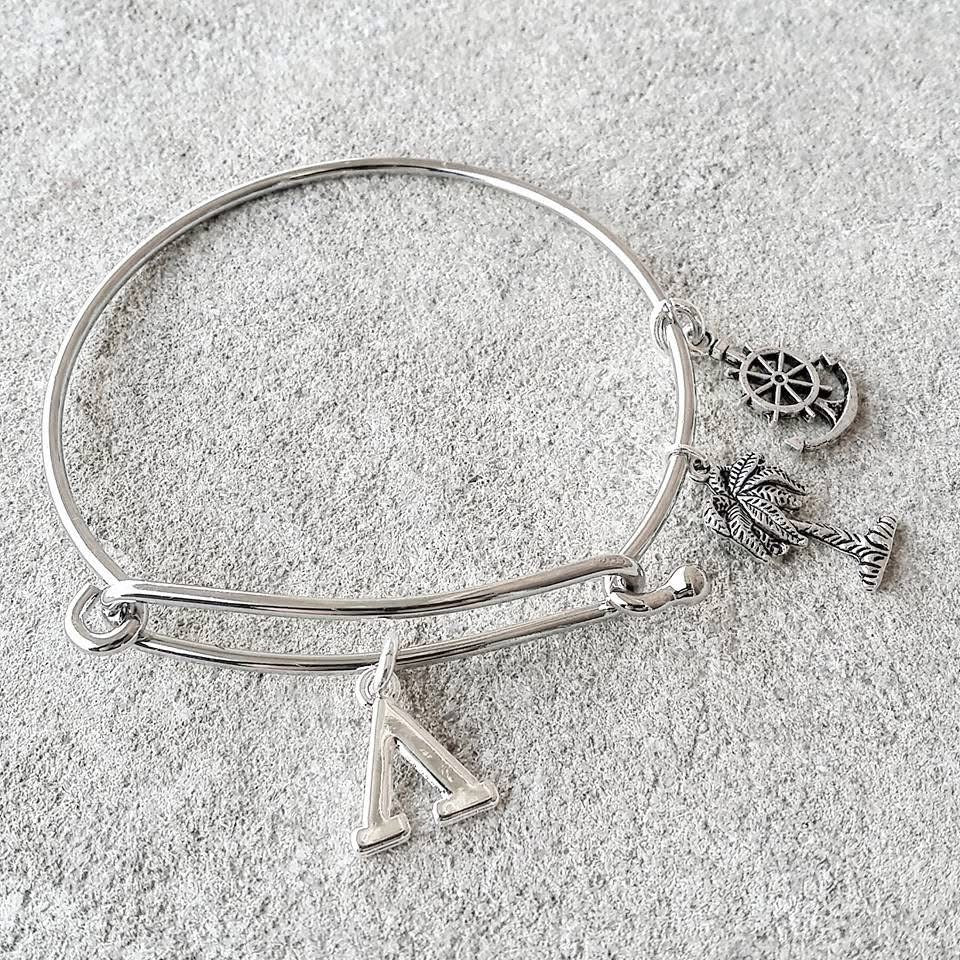 3 Charm Bangle