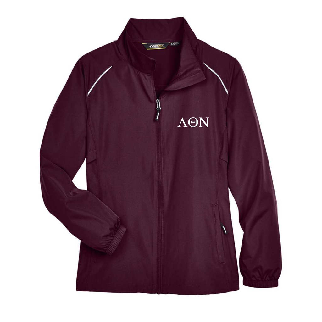 Burgundy Lambda Chamarra