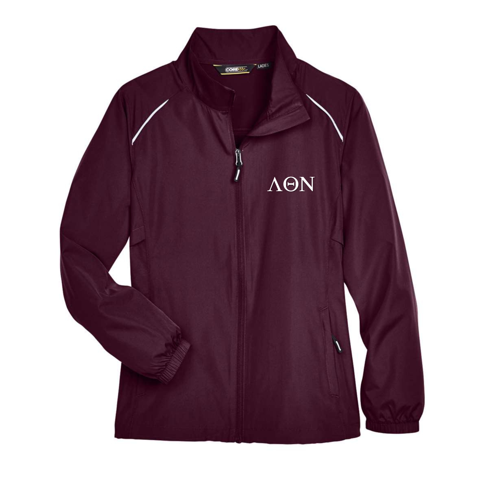 Burgundy Lambda Chamarra