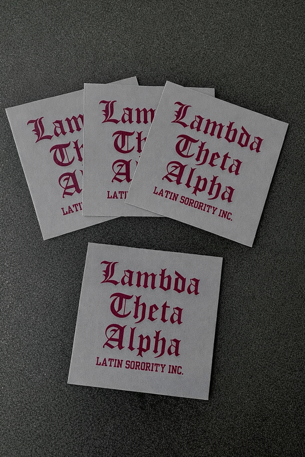 LTA on Grey Sticker