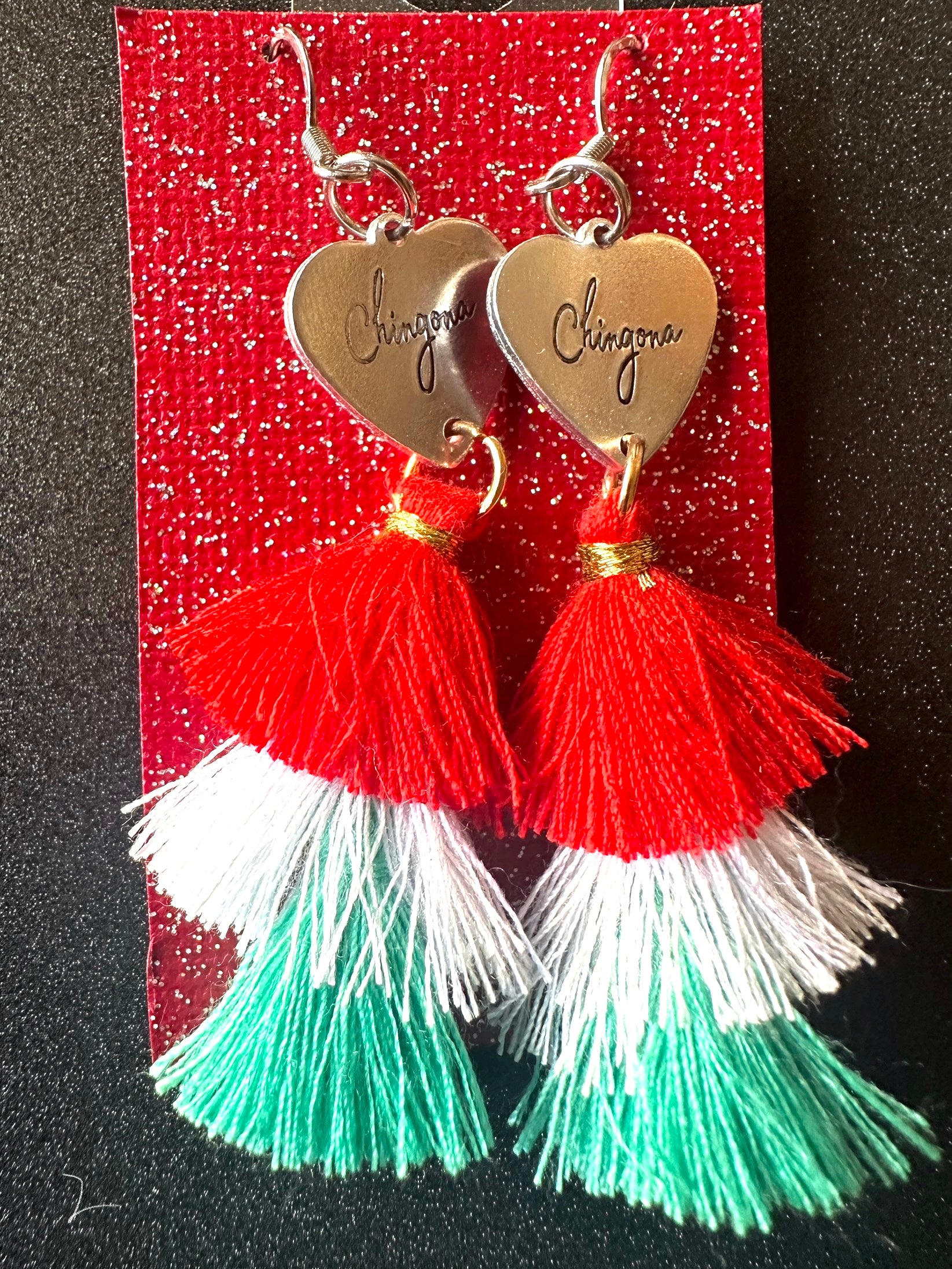 Chingona Tassel Earrings