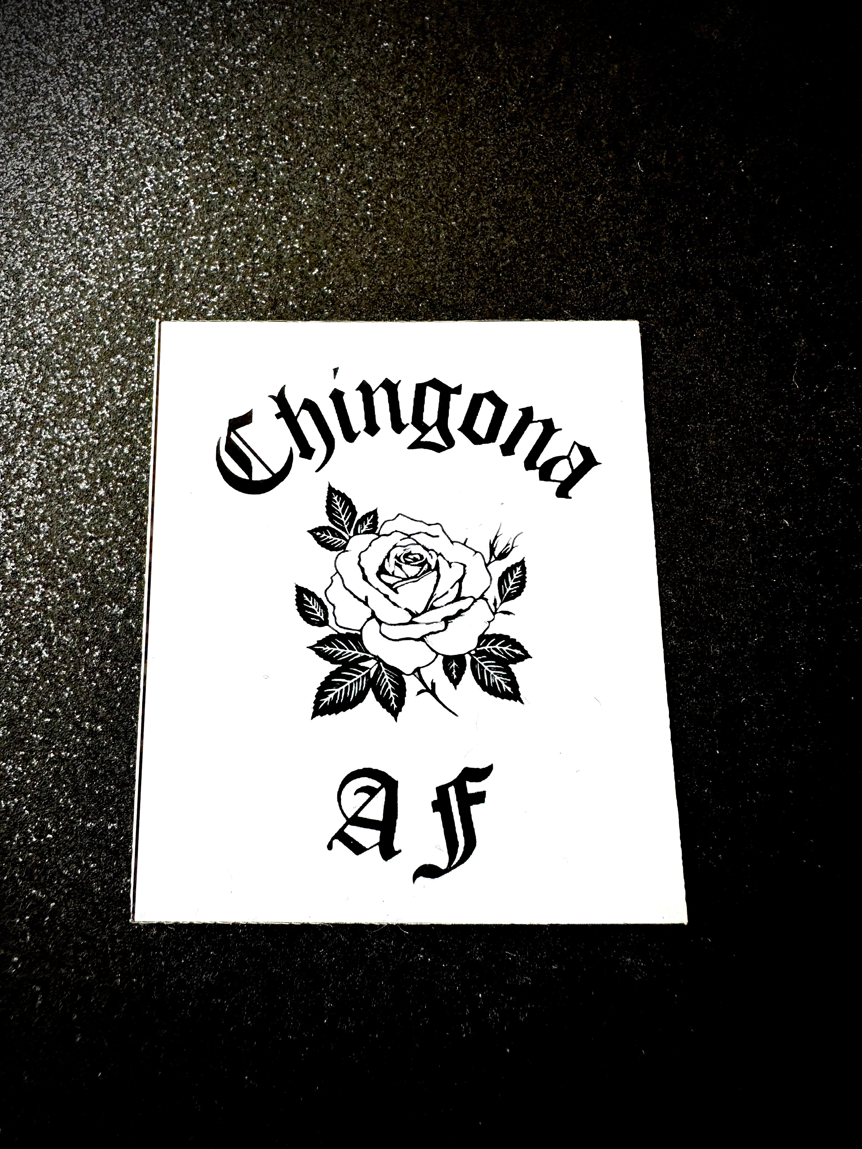 Chingona AF Sticker