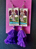 Temperance Tarot Card Earrings