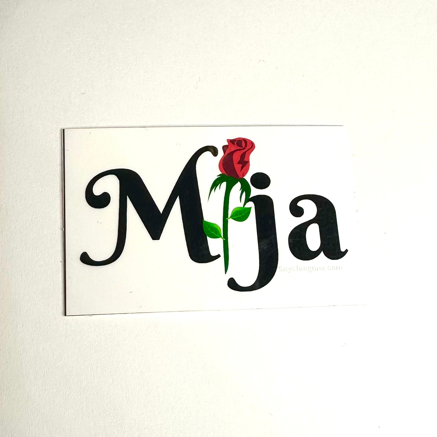 Mija Sticker
