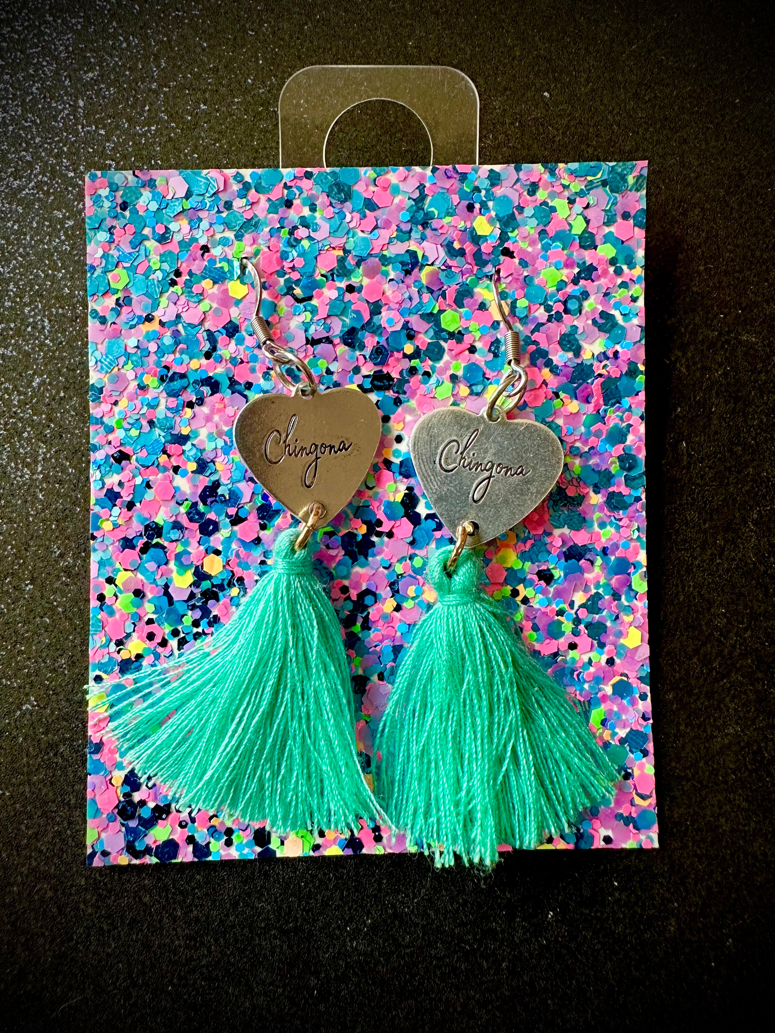 Chingona Tassel Earrings