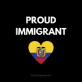 Proud Immigrant Sticker