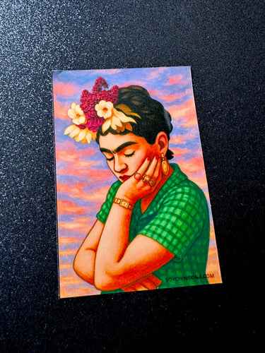 Chingona thoughts Sticker