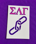 SLG Chain Sticker