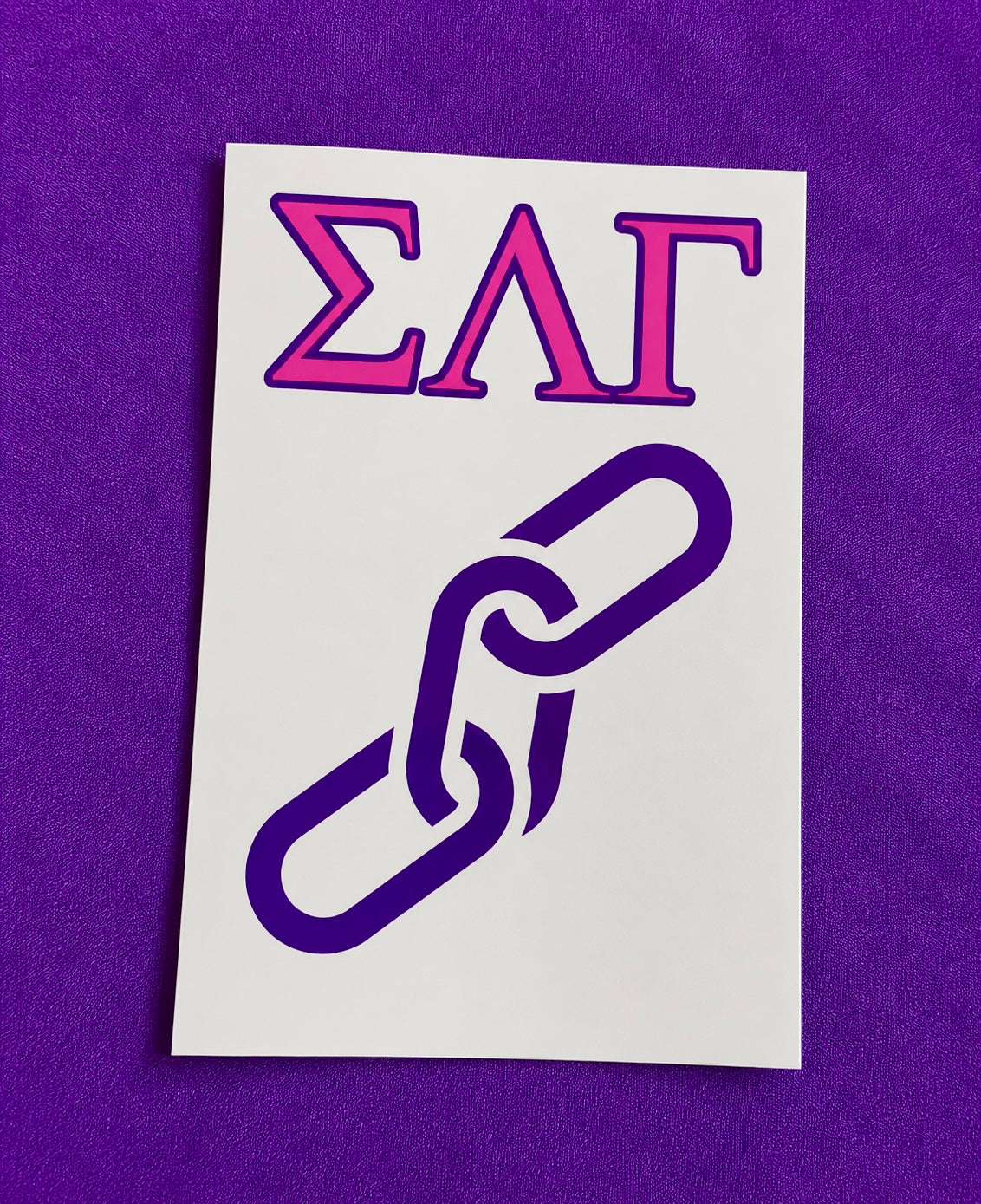 SLG Chain Sticker