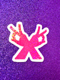 Gamma Hands Sticker