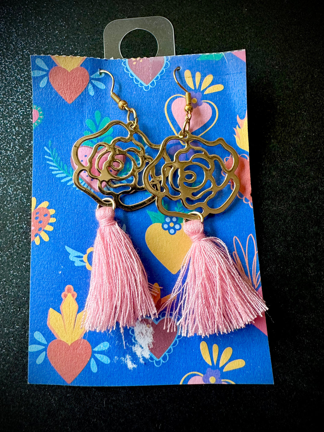 Rosa Tassel Earrings