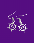 Captain Wheel Earrings