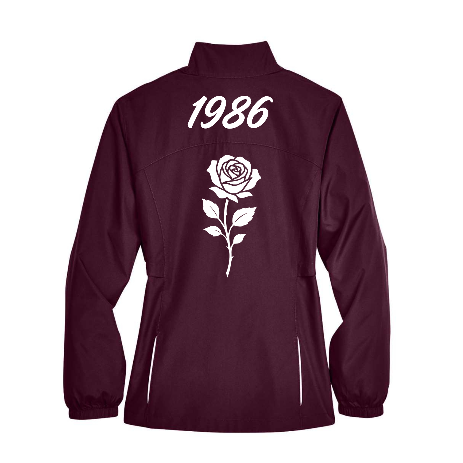 Burgundy Lambda Chamarra