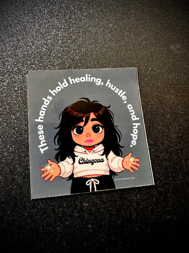 Mija - These hands hold Sticker