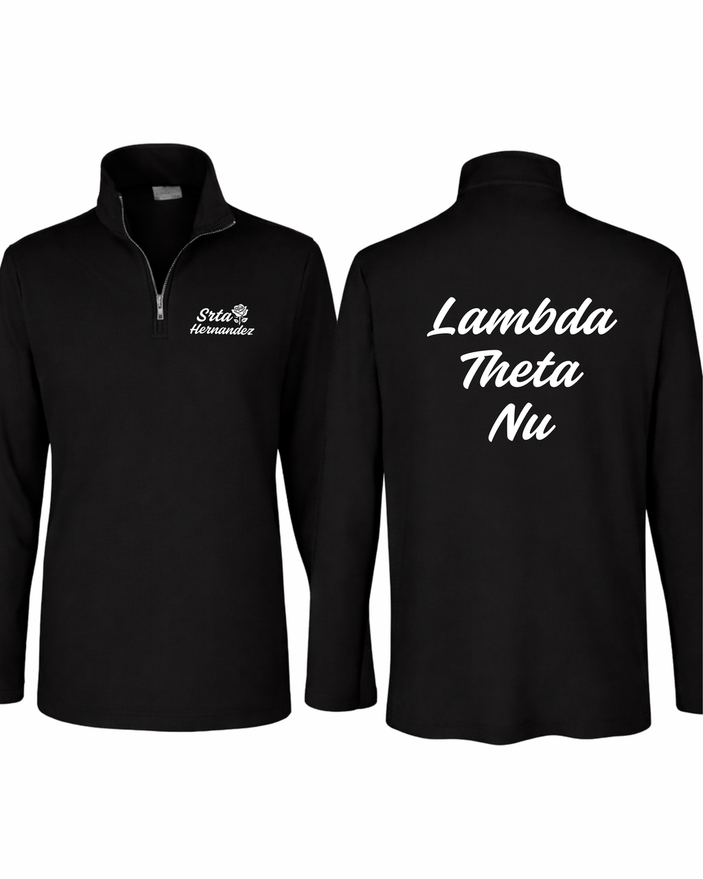 Srta/Lambda Theta Nu Zip Pullover