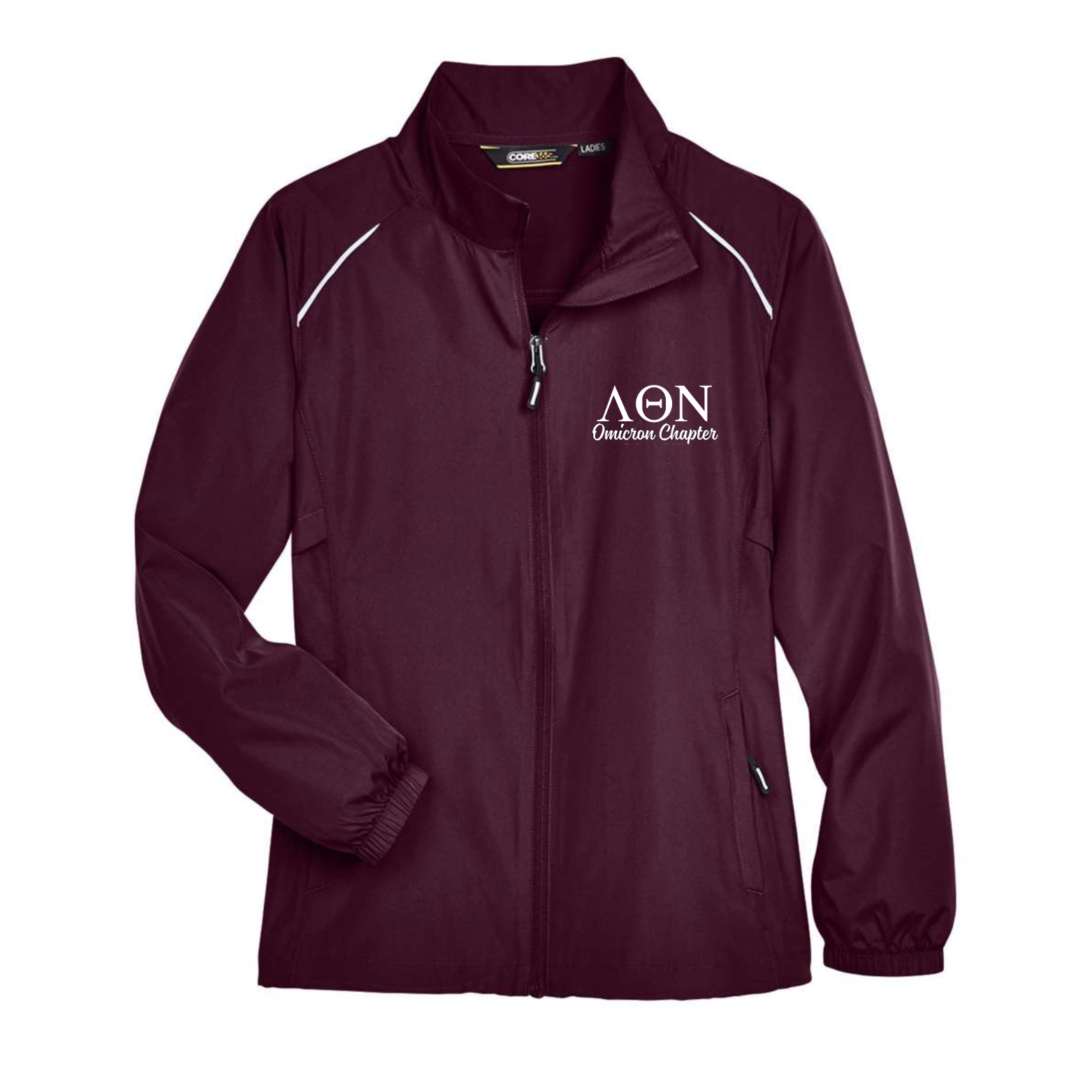 Burgundy Lambda Chamarra