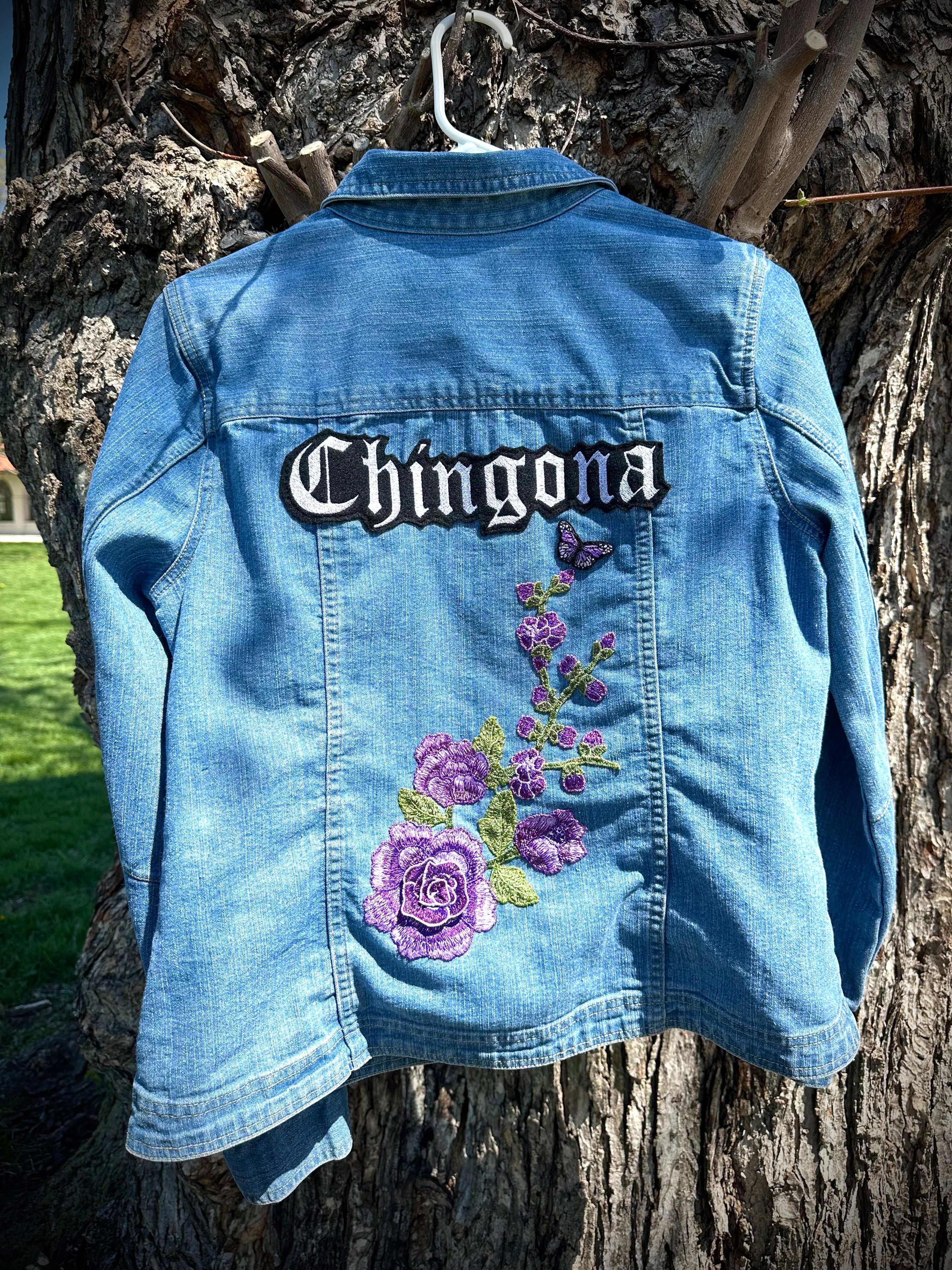 Chingona Purple Rosa Jacket