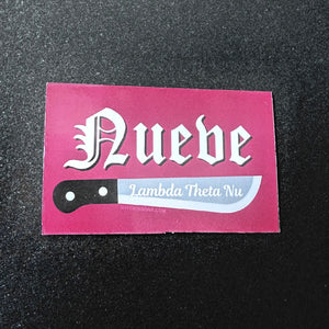Number Nueve LambdaSticker