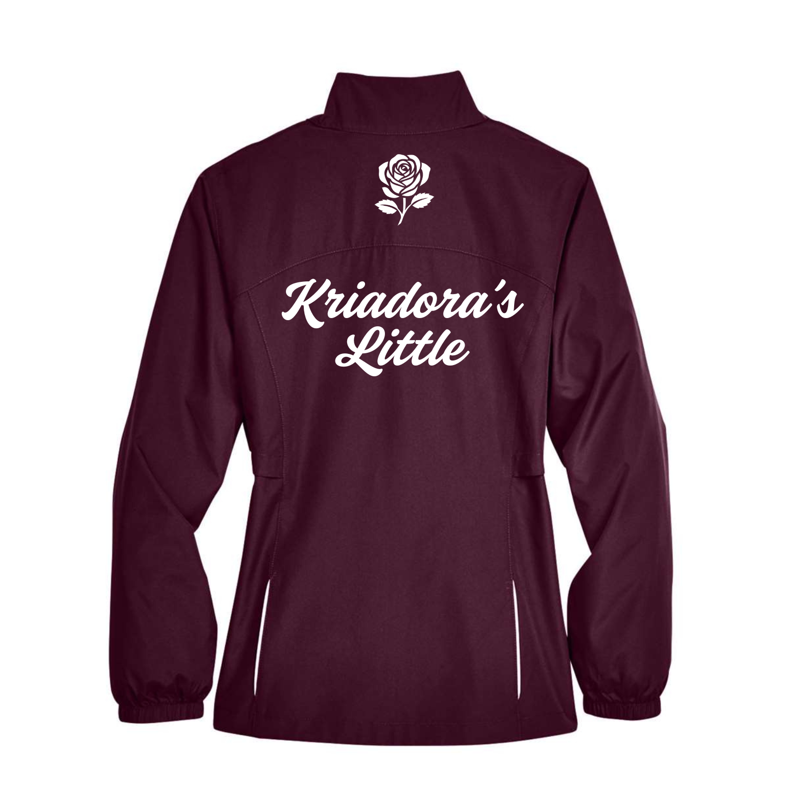 Burgundy Lambda Chamarra