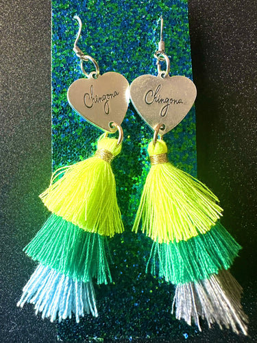 Chingona Tassel Earrings