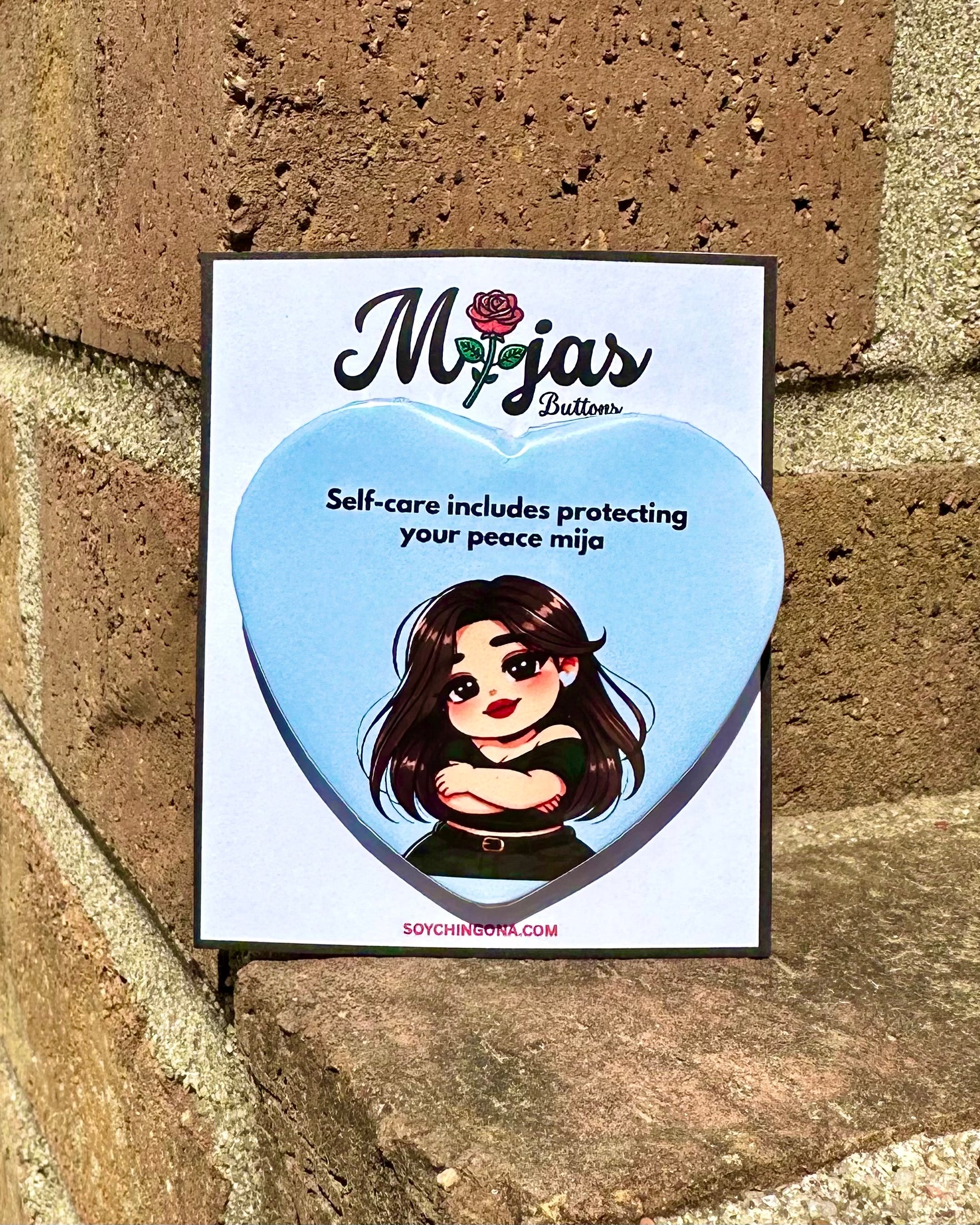 Self-care Mija Button