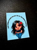 Mija - I love smiling Sticker
