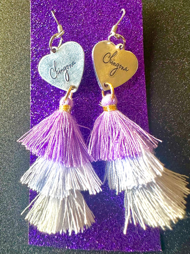 Chingona Tassel Earrings