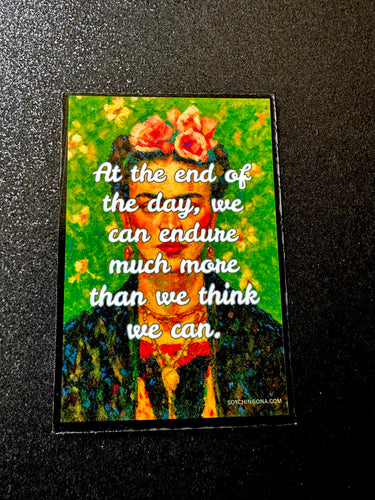 At the end of the day Sticker