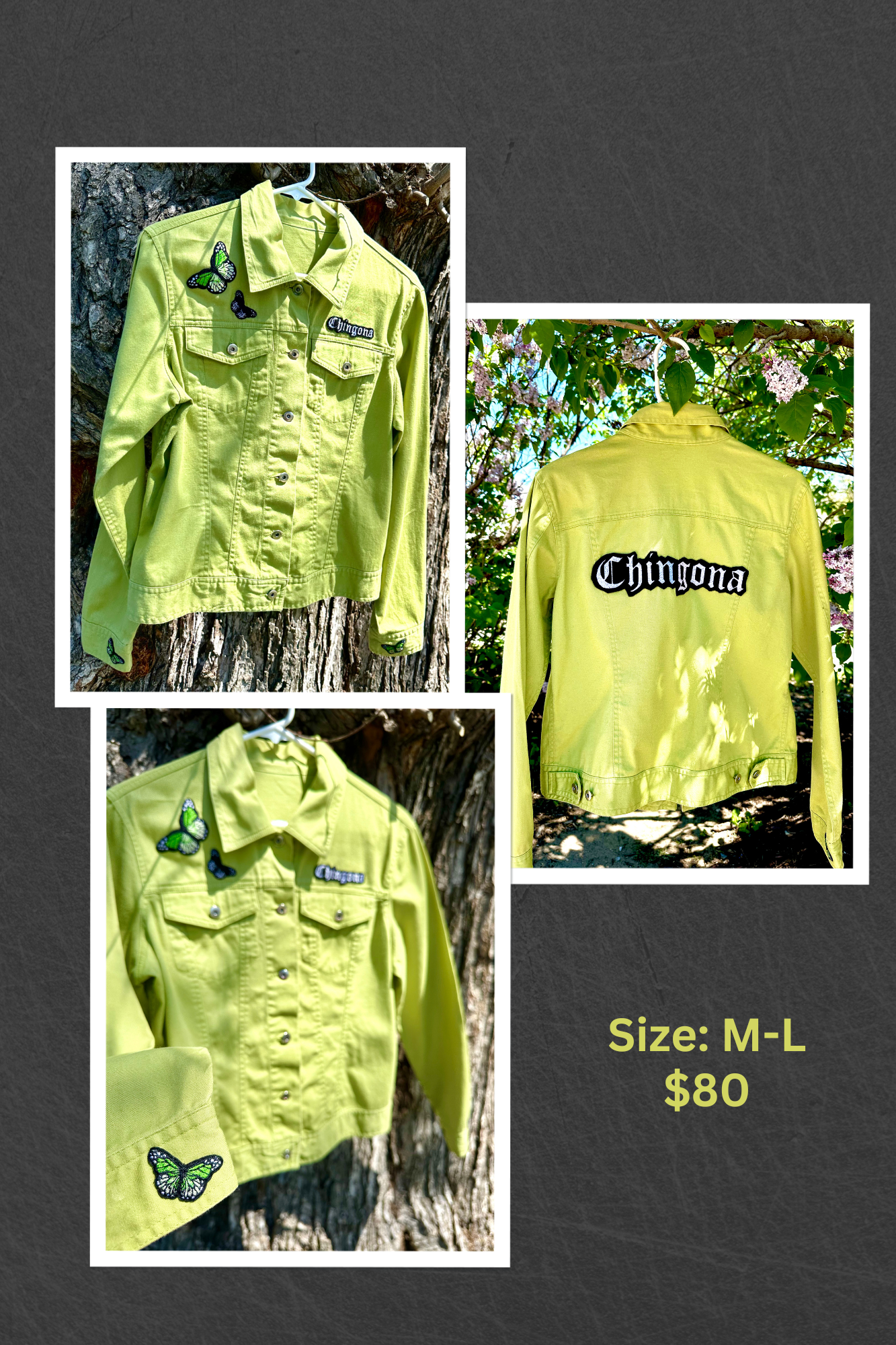 Chingona Mariposa Jacket