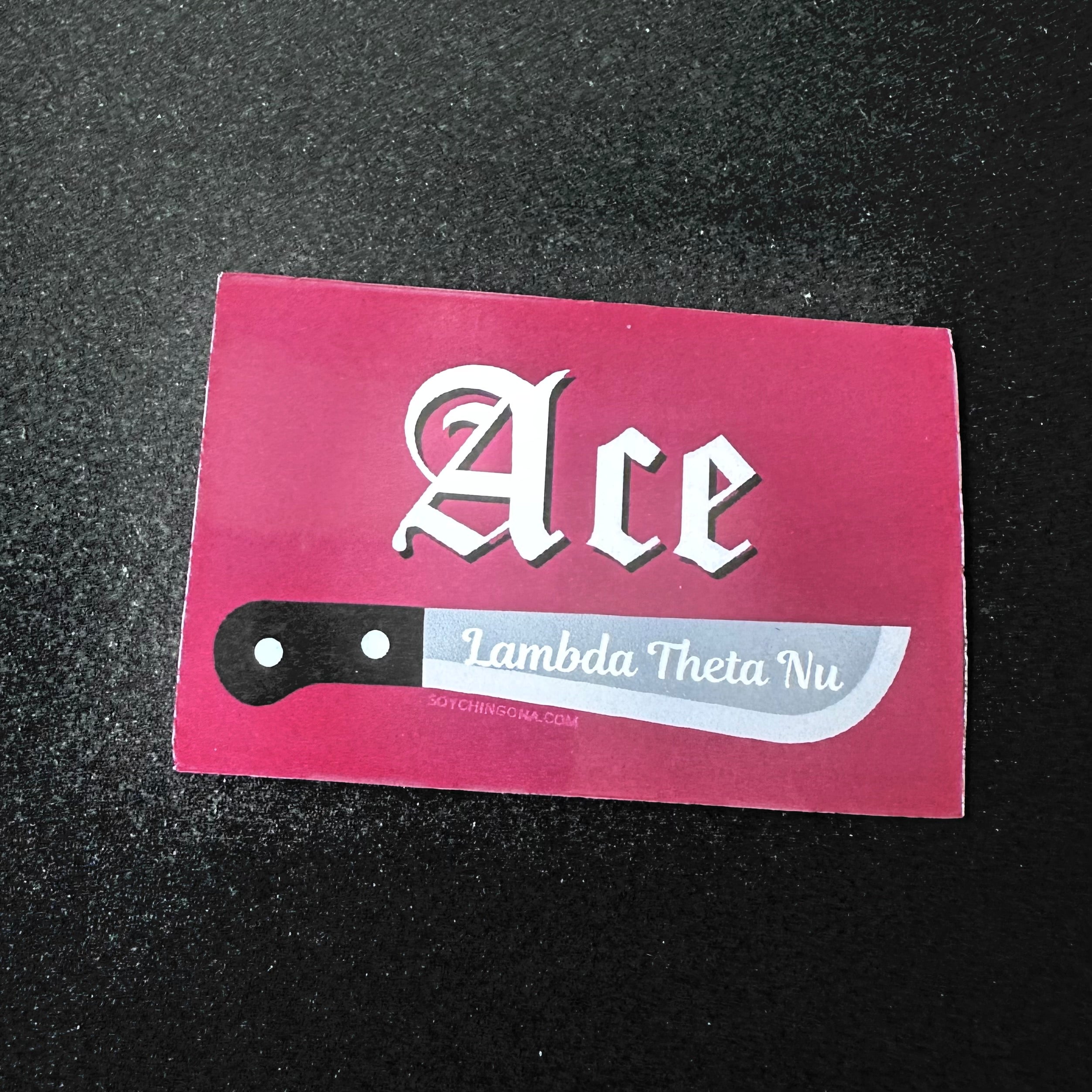 Number Ace LambdaSticker