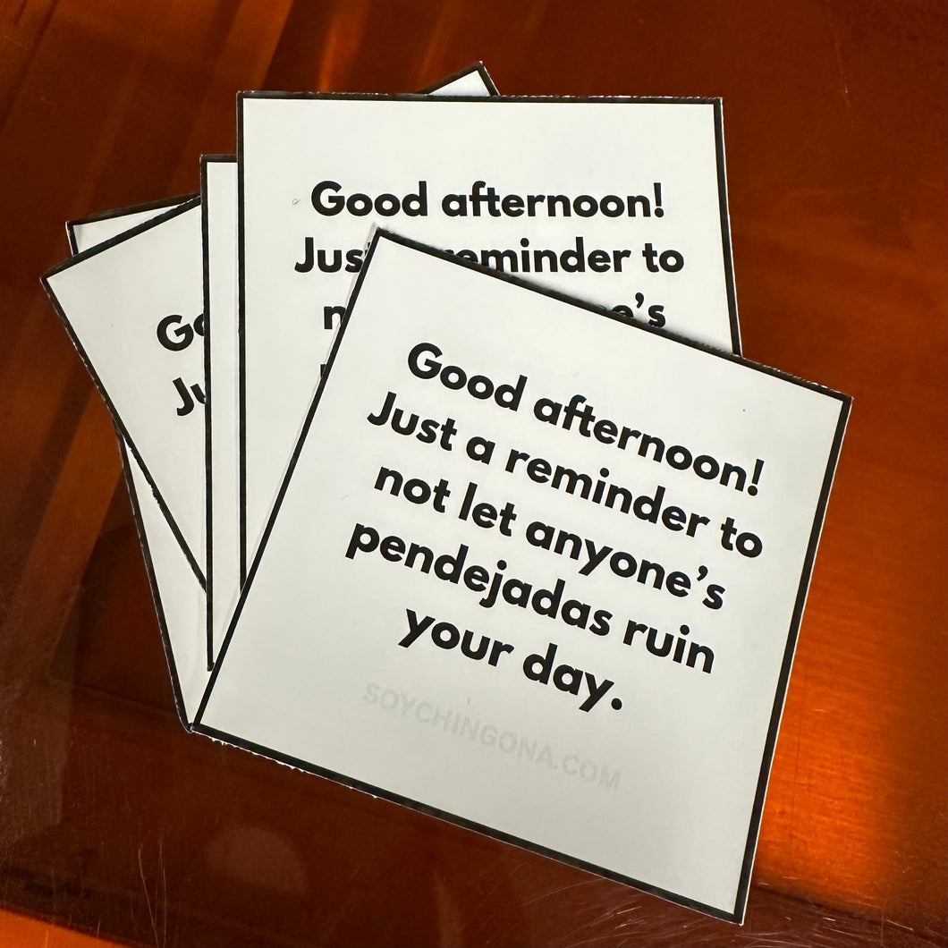 Just a reminder Sticker