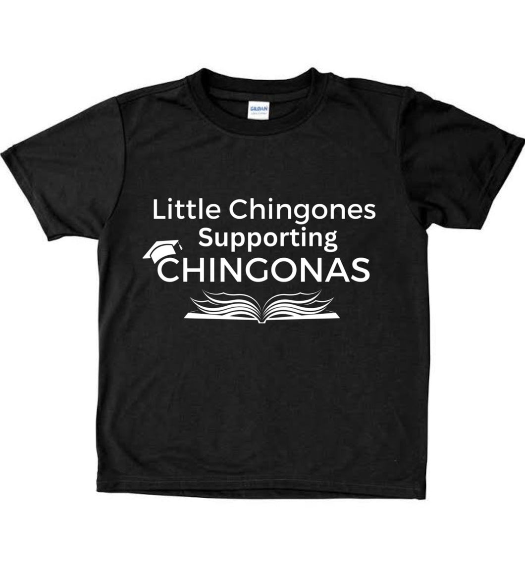 (toddler) Little Chingones Supporting Chingonas Unisex Tee