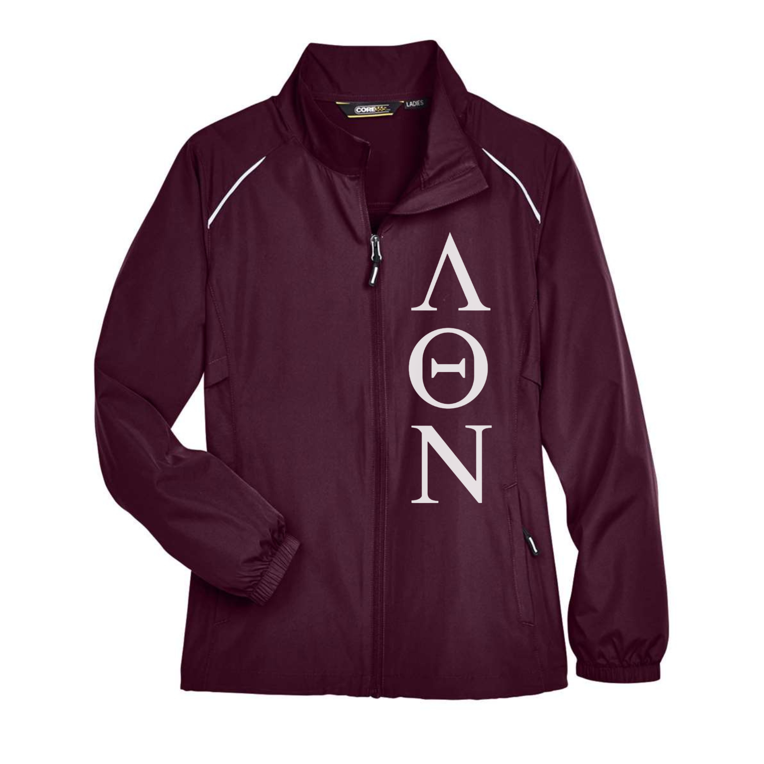 Burgundy Lambda Chamarra