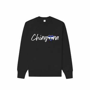 Chingona Heart Flag Sweatshirt