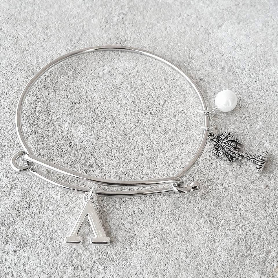 3 Charm Bangle