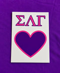 SLG Heart Sticker