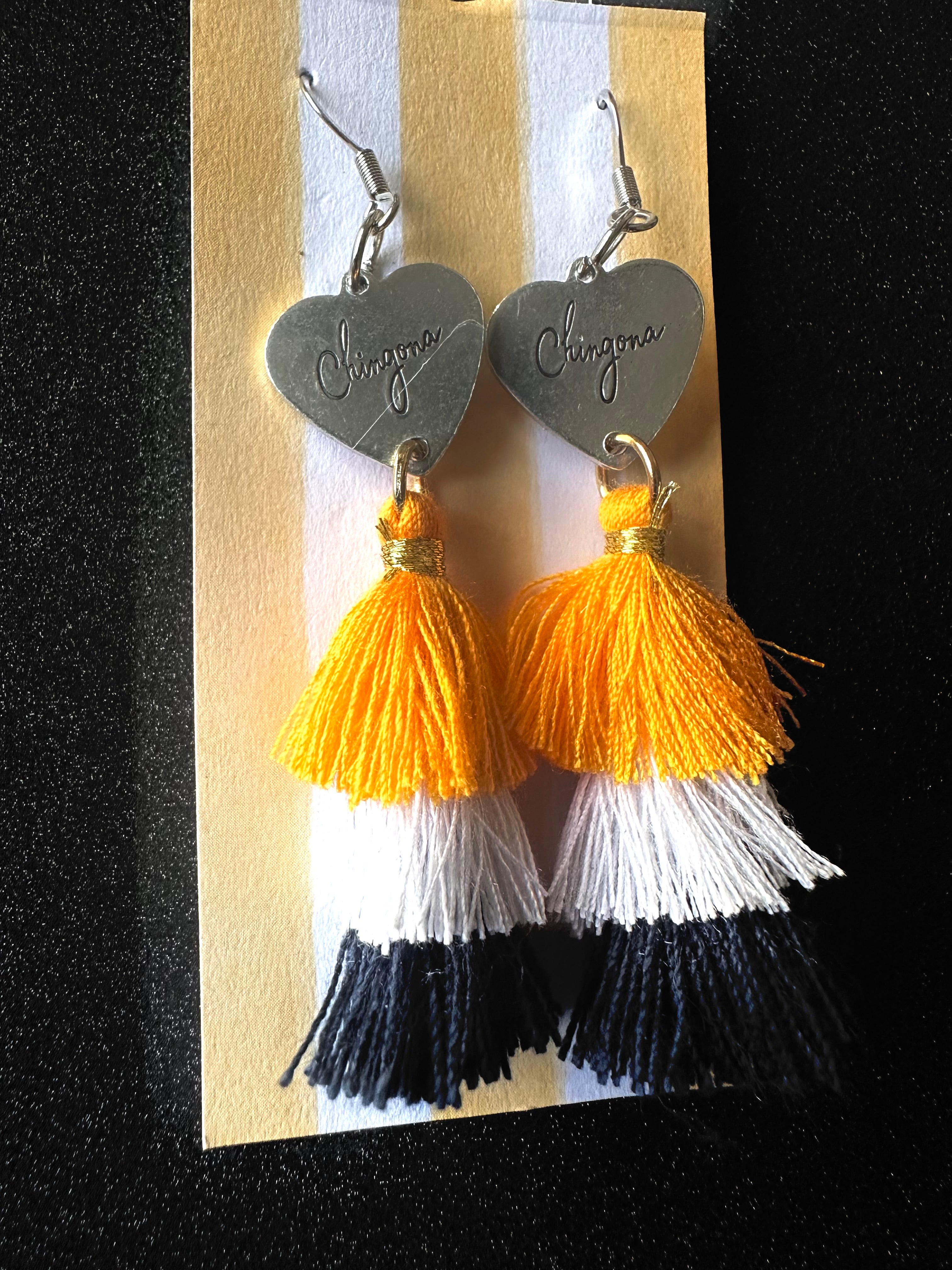 Chingona Tassel Earrings