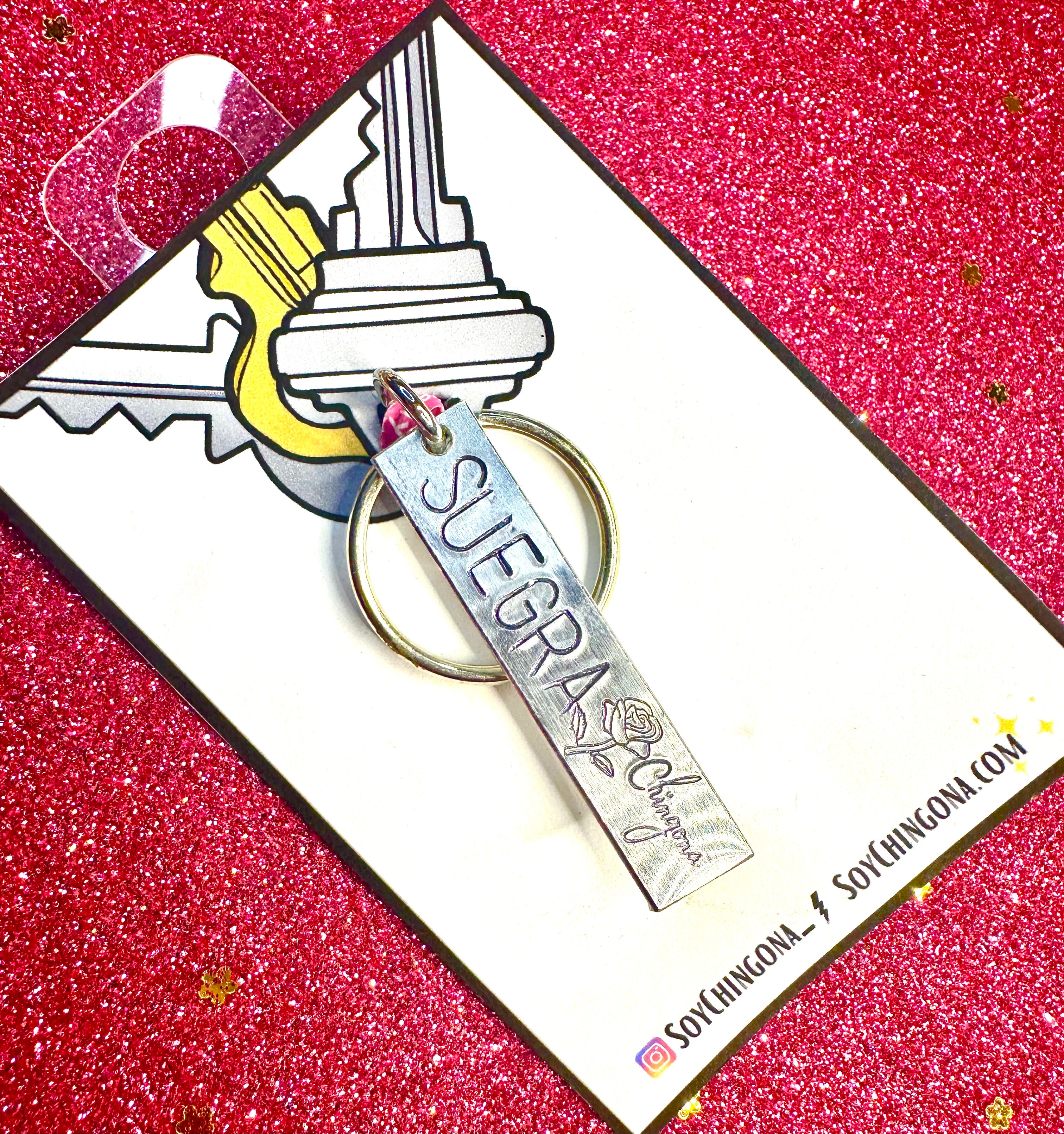 Suegra Chingona KeyChain