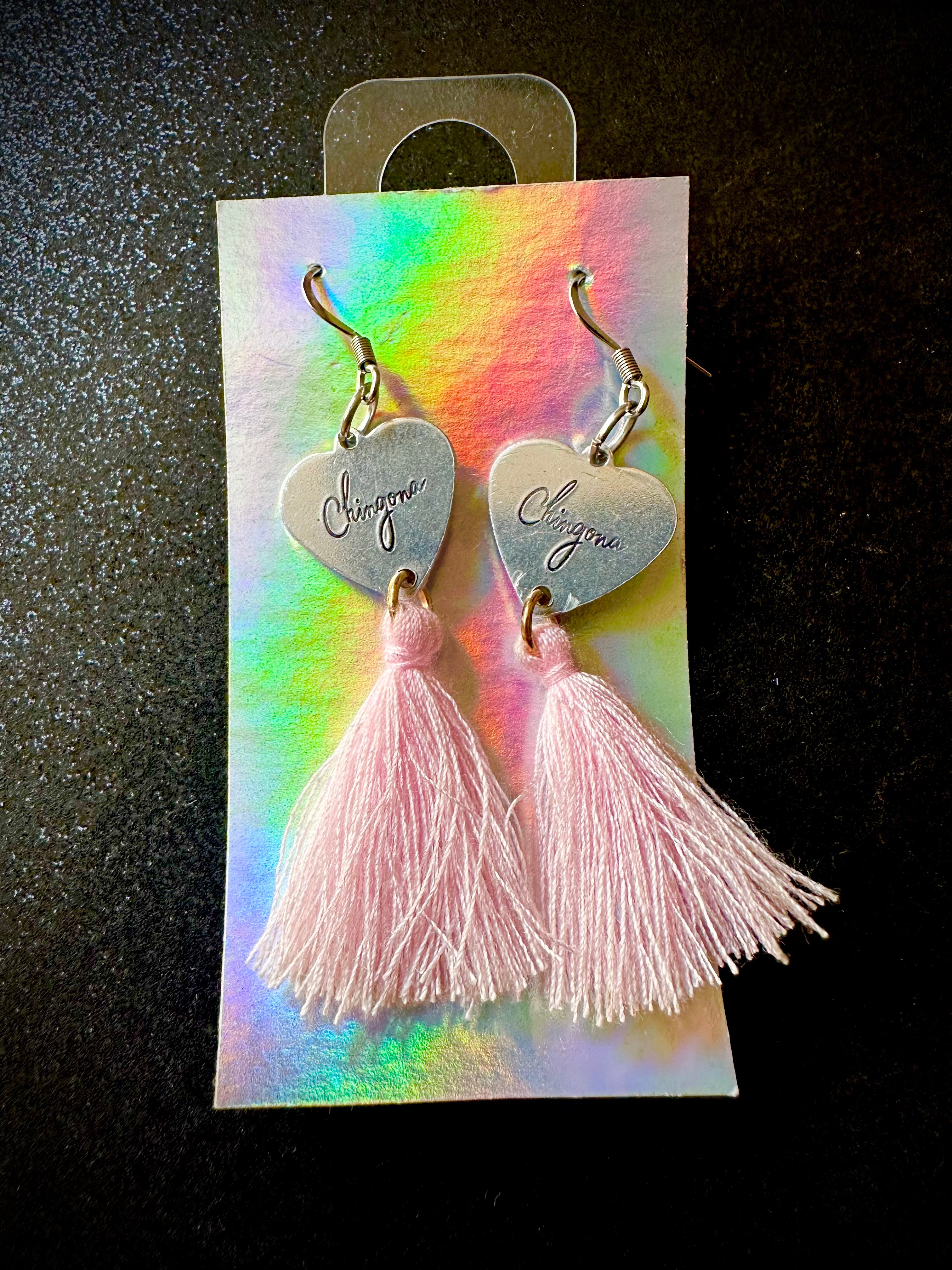 Chingona Tassel Earrings