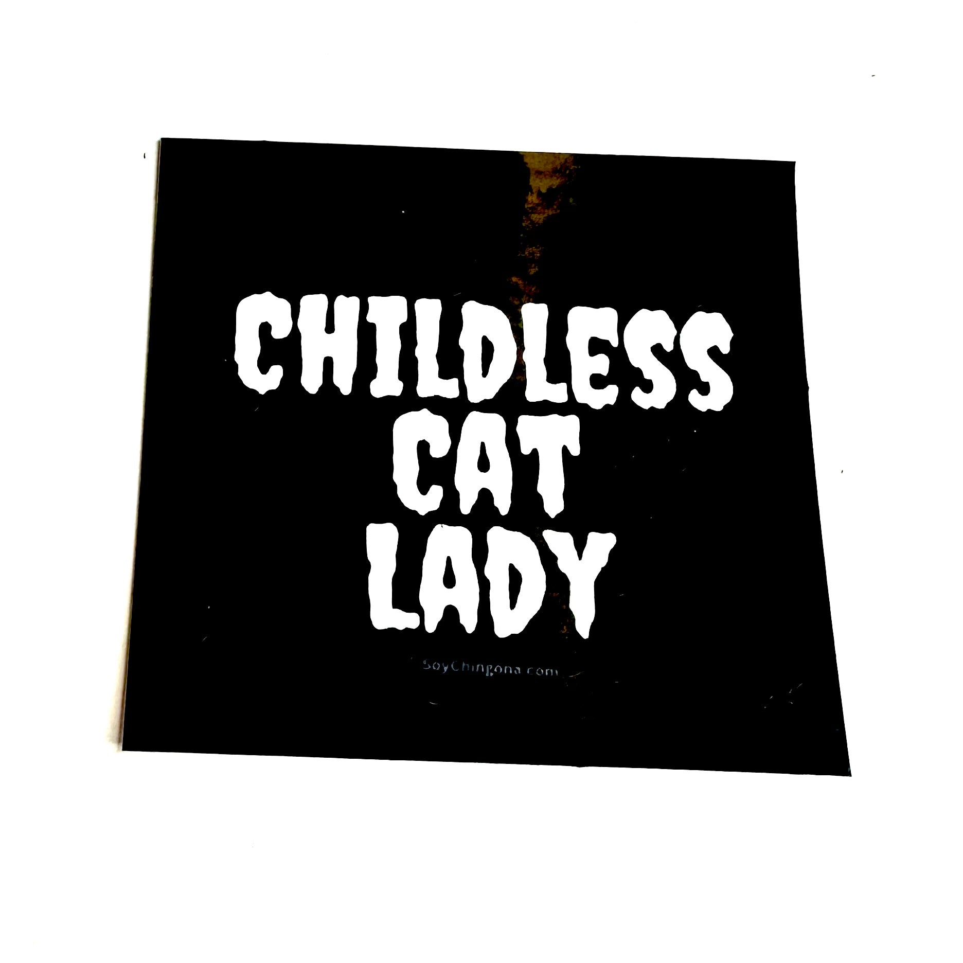 Childless Cat Lady Sticker