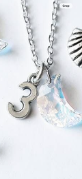 Charm & Luna Crystal Necklace