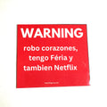 Warning Sticker