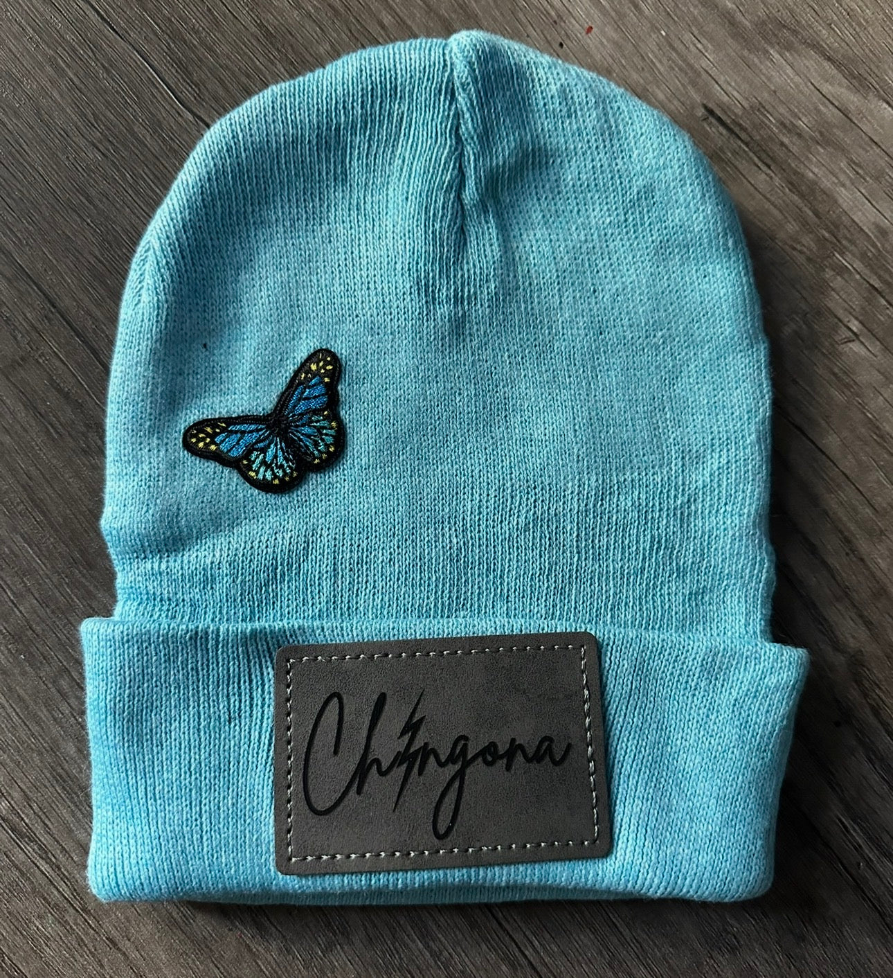 Chingona Butterfly Beanie