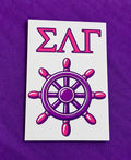 SLG Captain Wheel Sticker
