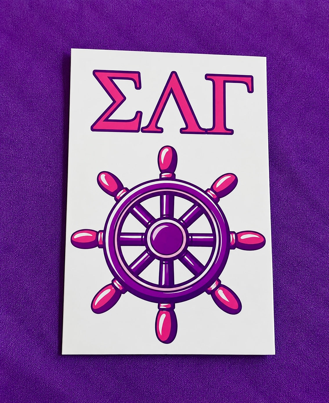 SLG Captain Wheel Sticker