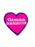 Gamma Daughter Sticker