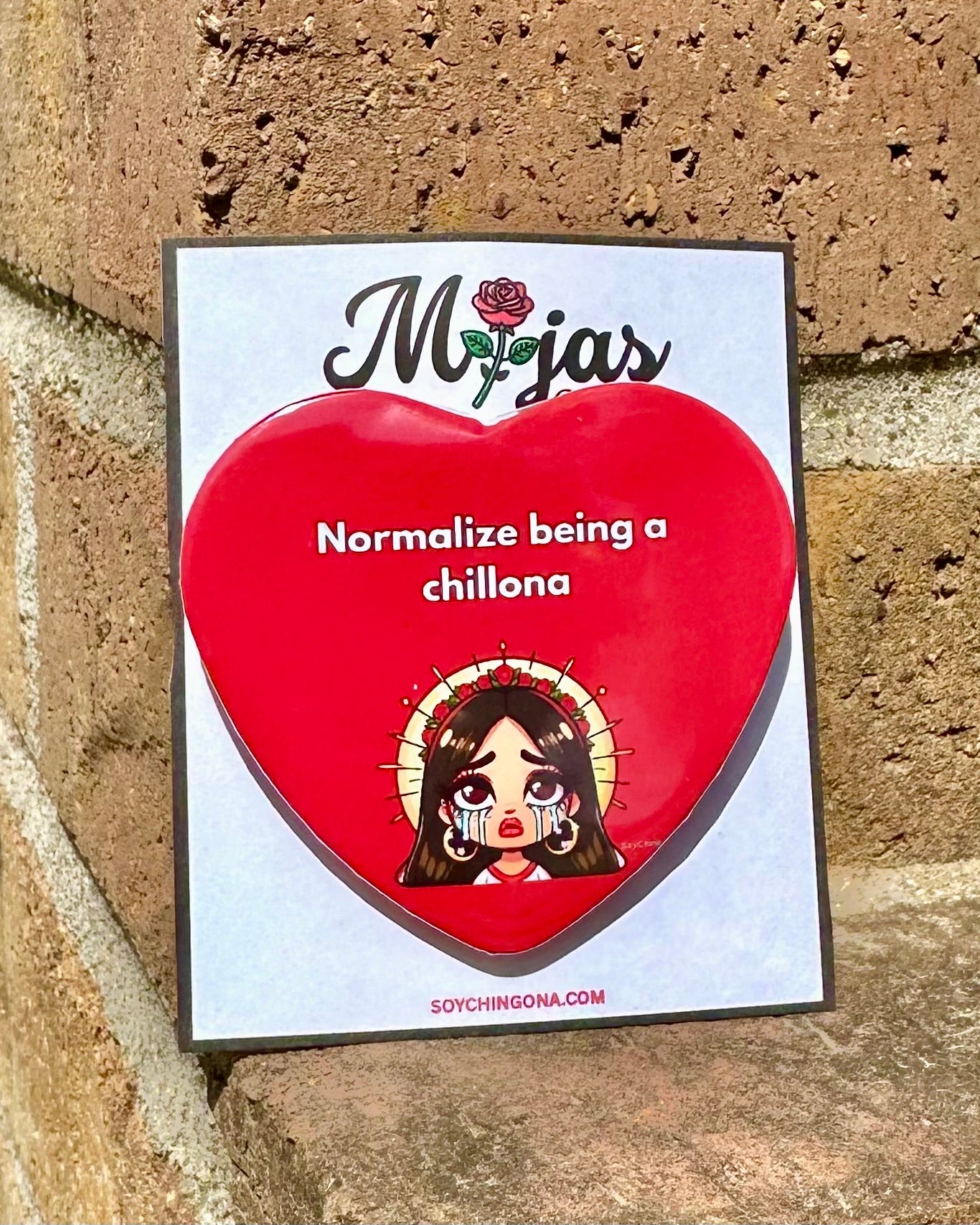 Normaliza Chillona Mija Button