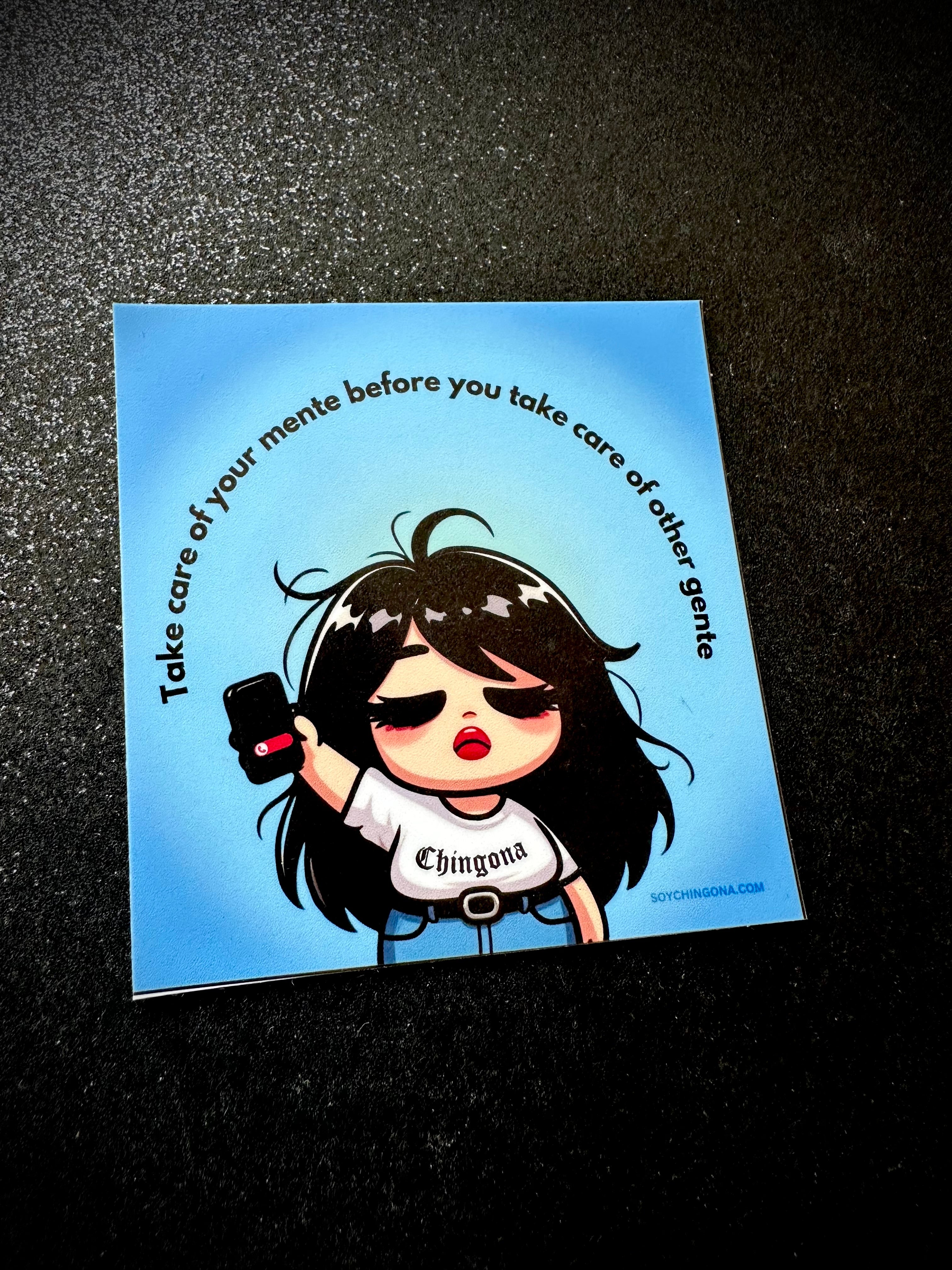 Mija - Take care of your mente Sticker
